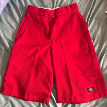 Dickies 빨간색 30 지퍼 포함