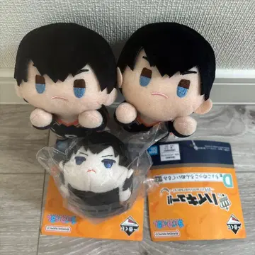 하이큐 모찌모찌 마스코트 쵸코놋코코롱 봉제 인형 카게야마 토비오 3개