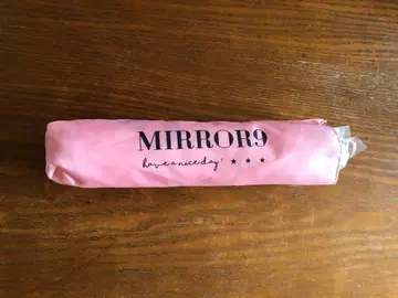 MIRROR9 접이식 우산 핑크