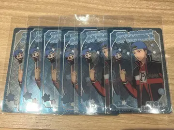 점프페스타 쇼와노트 테니복권 시시도 료 6장 세트