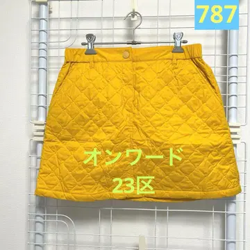 온워드 23구 퀼팅 골프 스커트