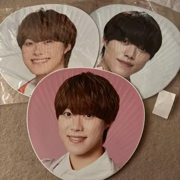 오하시 카즈야 부채 3개 세트