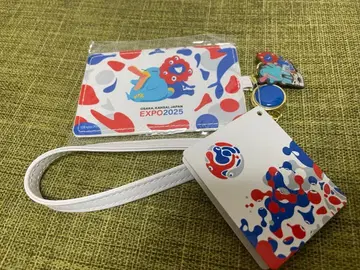 ICOCA 미야쿠미야쿠 인조 가죽 패스 케이스