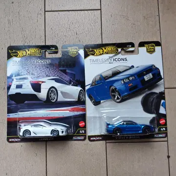 새상품 핫휠 타임리스 렉서스 LFA 스카이라인 GT-R