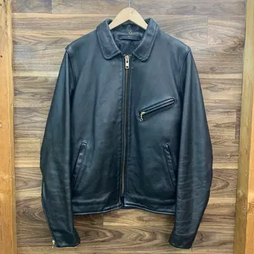 중고 VANSON ENF 싱글 라이더 자켓