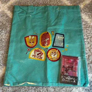 주토피아2 해피 복권 토트백 멀티 케이스 닉