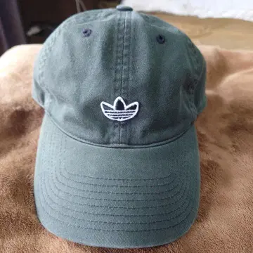 adidas 캡 그린 컬러 빈티지 레트로