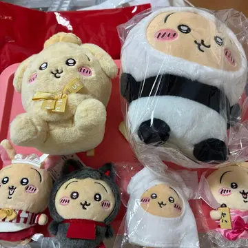 치이카와 (먼작귀) 토끼 봉제 인형 마스코트 6체 세트