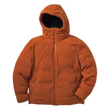 워크맨 기가 퍼프 퓨전 다운(R) 후디 오렌지 브라운