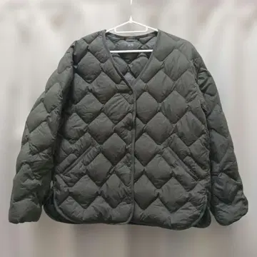 [ S ] 노카라 울트라 라이트 다운 자켓 카키