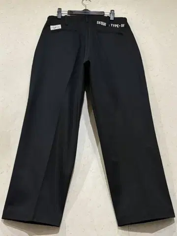 SEQUEL 시크웰 TYPE-XF 치노 워크 팬츠 블랙 일본제 L