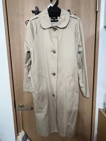 [ A.P.C. ] 아페쎄 베이지 트렌치코트