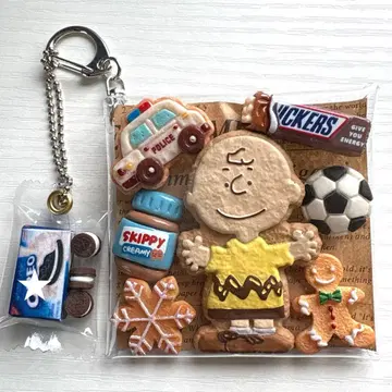 가챠 파우치 PEANUTS 쿠키 머그 코트