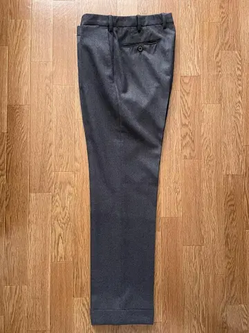 클리닝 완료 빔즈 F 별주 인코텍스 울 팬츠 그레이 50