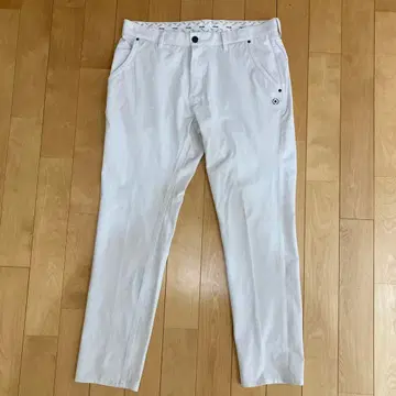 PING 스트레치 롱 팬츠 화이트