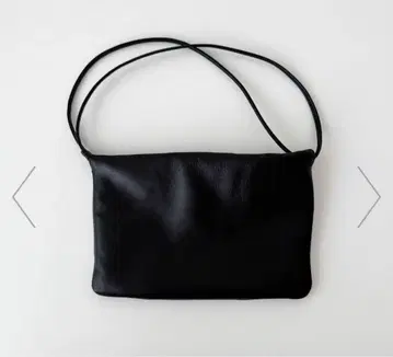 El mar 가죽 미니 숄더백 블랙