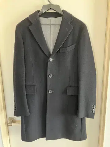 수트 컴퍼니 blazer's bank 체스터 코트 블랙 M