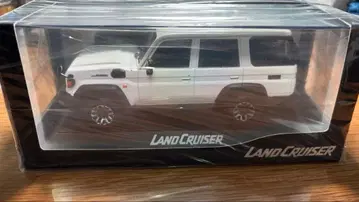 도요타 재재판매 랜드크루저 70 미니카 화이트 색감 견본 미개봉 새상품