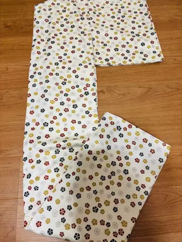 컬러풀 꽃무늬 코몬 기모노