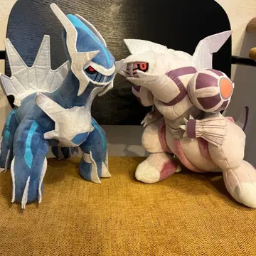 포켓몬 디아루가 펄기아 봉제 인형