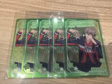 점페스 클리어 카드 쇼와 노트 테니 복권 오시타 켄야 5장 세트