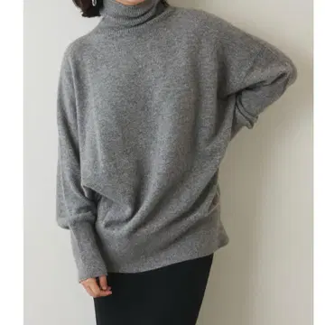 윔 가젯 라플라이트 터틀넥 풀오버 (그레이)