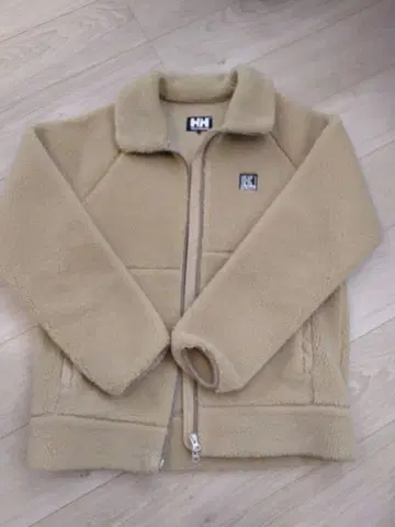 헬리 한센 베이지 플리스 자켓 L
