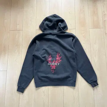 90s lee heavy weighed THRICE 프린트 후드티