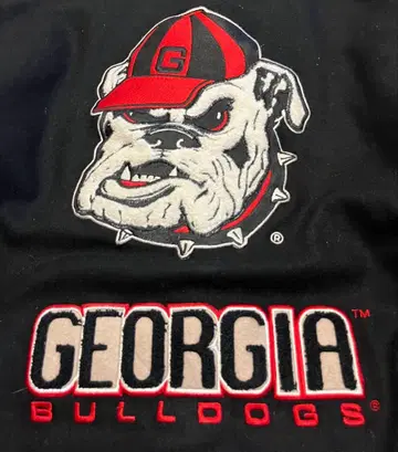 제프 해밀턴 GEORGIA BULLDOGS 불독 바시티 자켓 XL