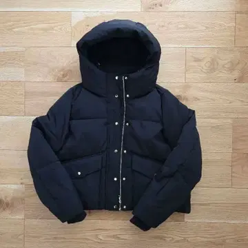 ZARA 다운 코트 네이비