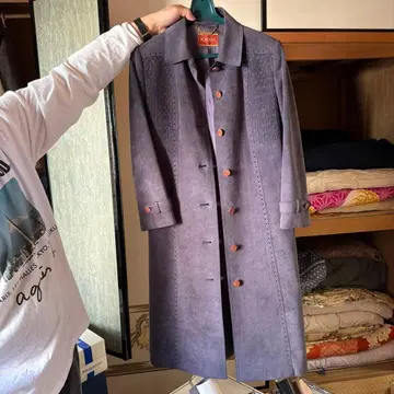 ROMANA 보라색 롱 코트 사이즈 9