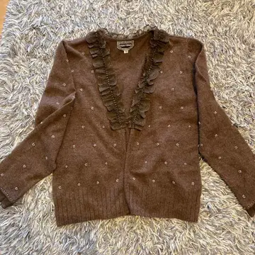 바이스버사 트윈 니트 브라운 38