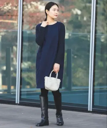 [ 새상품 ] 빔즈하트 원피스 네이비