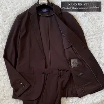 레어 색상/신형/미사용급/L 나노 유니버스 수트 다메리노 스트레치