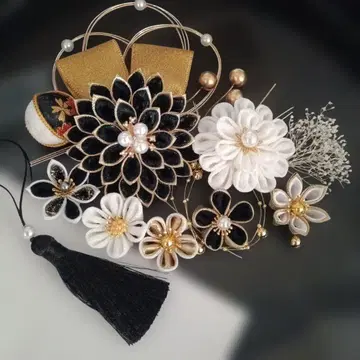 츠마미세이잔 머리 장식 성인식 결혼식 졸업식