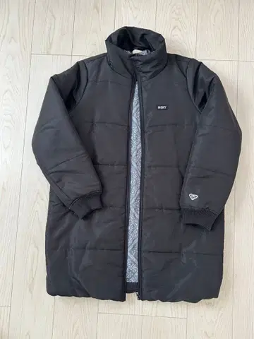 록시 블랙 롱 다운 L