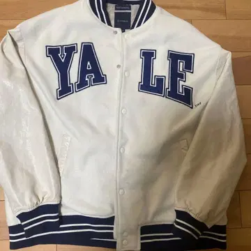 YALE 로고 RAGEBLUE 바시티 자켓 M