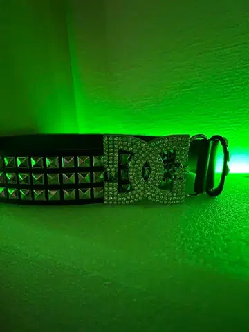 DC Shoes 스터드 벨트 y2k sk8 00s