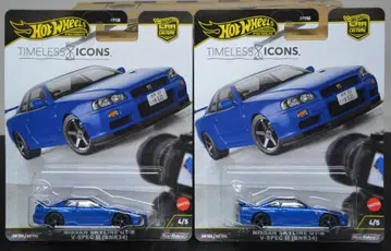 핫휠 스카이라인 GT-R V-SPEC II BNR34 2대