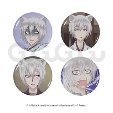 중국 한정 오늘부터 신령님 토모에 캔뱃지 세트