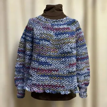 손뜨개질 스웨터 긴팔