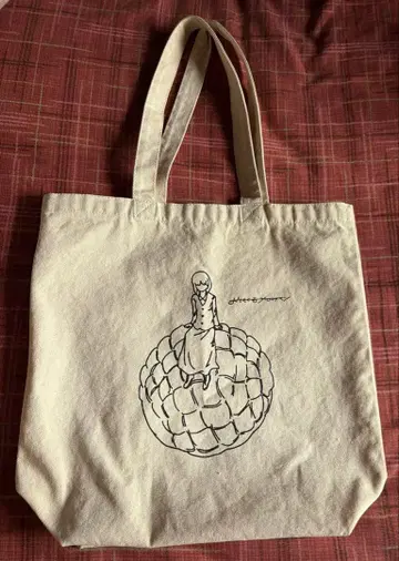 맛있는 멜론빵 토트백 자라메가오카 후와코