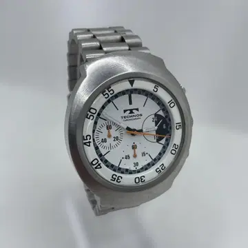 테크노스 크로노그래프 손목시계 쿼츠 작동 불능 TGM690SW