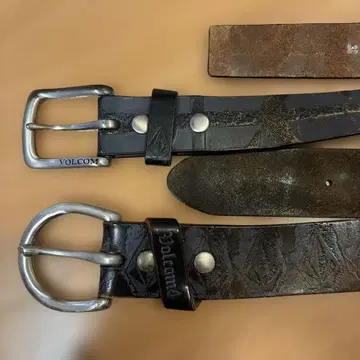 볼컴 벨트 가죽 블랙 2개