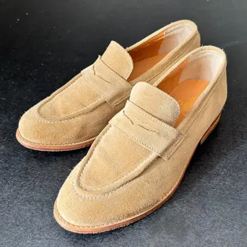 나노 유니버스 로퍼 베이지 천연 가죽 가죽 밑창 26.5cm