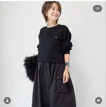 오토하 OTOHA 이소재 도킹 원피스