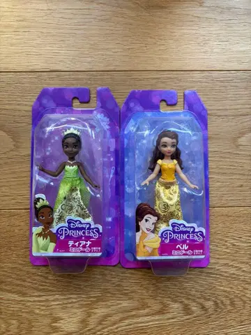 디즈니 프린세스 미니 인형 마텔 티아나 벨