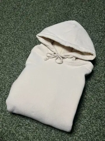 CAMBER 캠버 속기모 2XL 후드티 아이보리