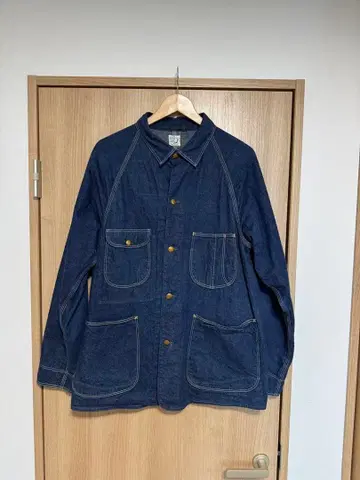 orSlow 오어슬로우 데님 커버올 다크 블루