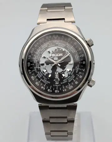 리코 월드 타임 자동 와인딩 작동품